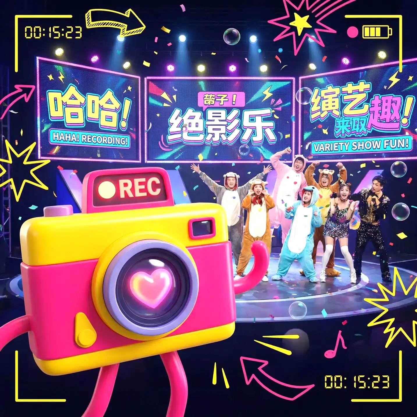 RAPPER一姐潮水仙踪林欢迎您 经典综艺 - 极限挑战